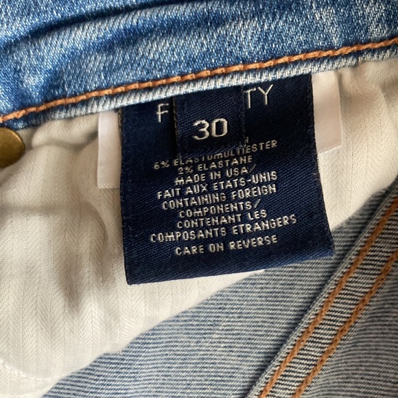 GWEN HIGH WAISTED FIDELITY JEANS SIZE 30 - Picture 4 of 6